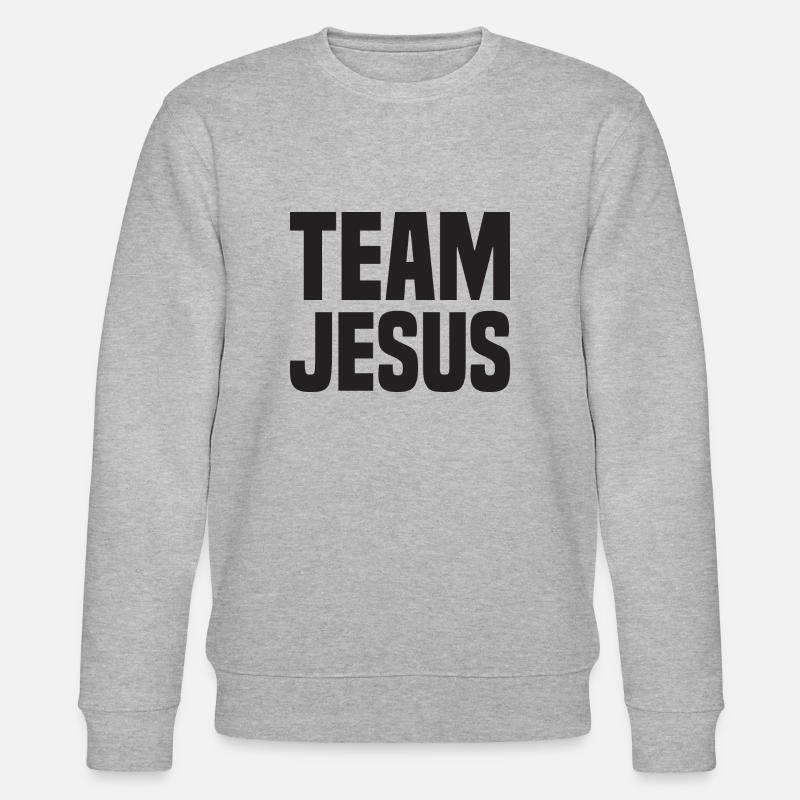 Équipe Jésus - Sweat bio CHANGER Stanley/Stella Unisexe - gris chiné
