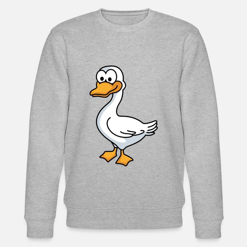 Oie Comic Animal - Sweat bio CHANGER Stanley/Stella Unisexe - gris chiné