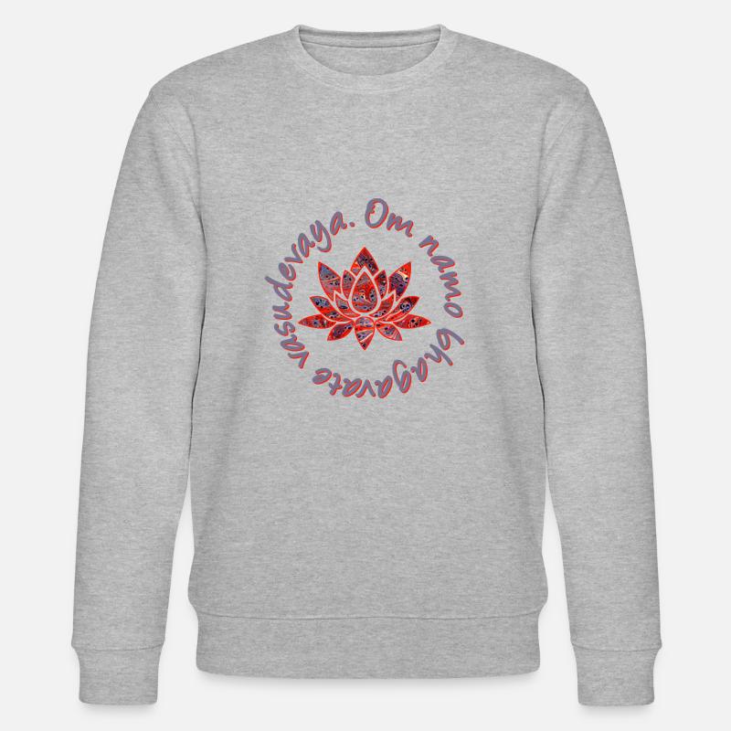 om namo bhagavate e 261 - Sweat bio CHANGER Stanley/Stella Unisexe - gris chiné
