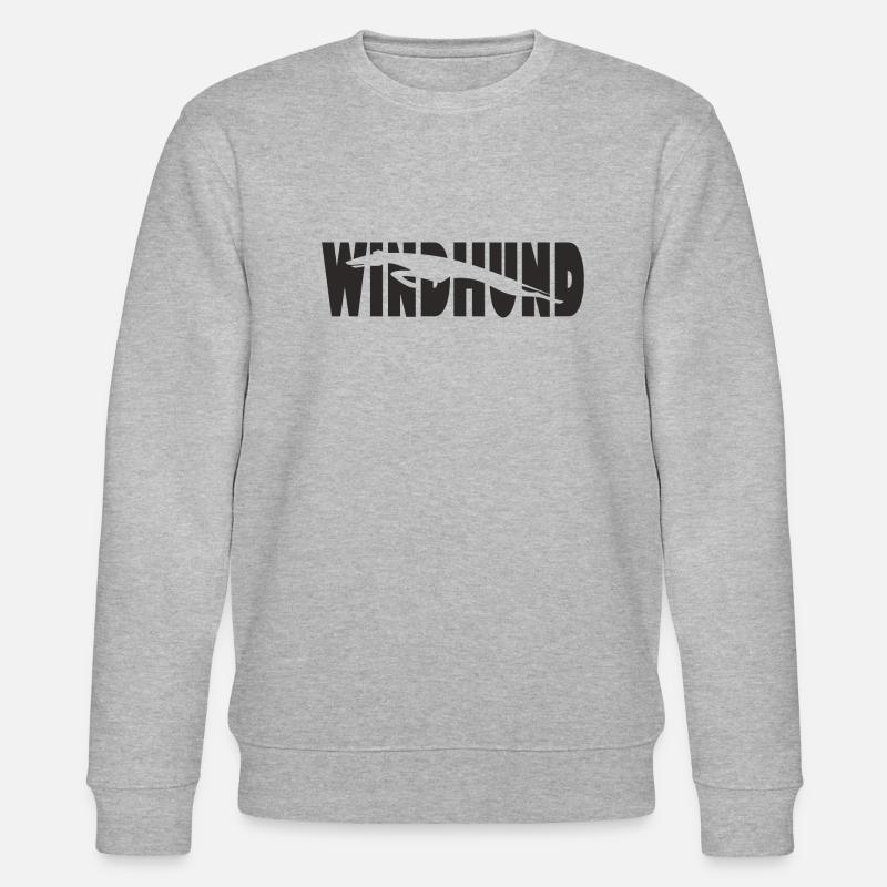 greyhound - Stanley/Stella CHANGER Unisex Organic Sweatshirt - heather grey