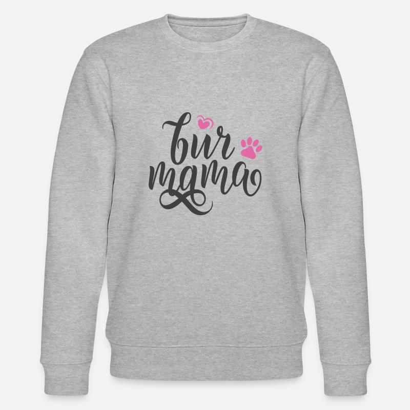 Für Mama - Stanley/Stella Unisex Bio-Sweatshirt CHANGER  - Grau meliert