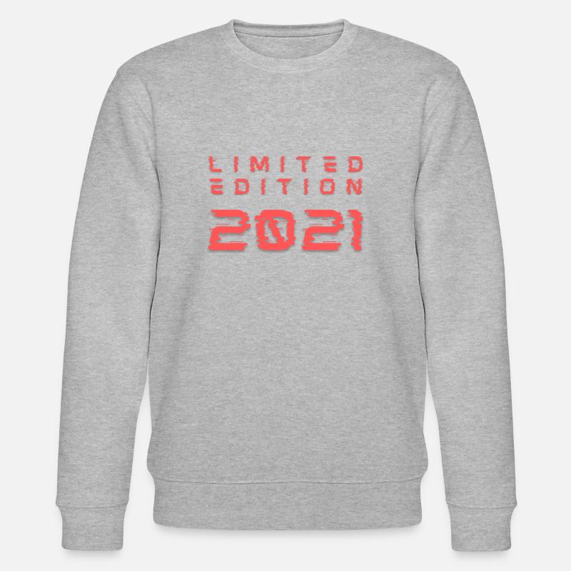 Limited Edition 2021 - Stanley/Stella Unisex Bio-Sweatshirt CHANGER  - Grau meliert