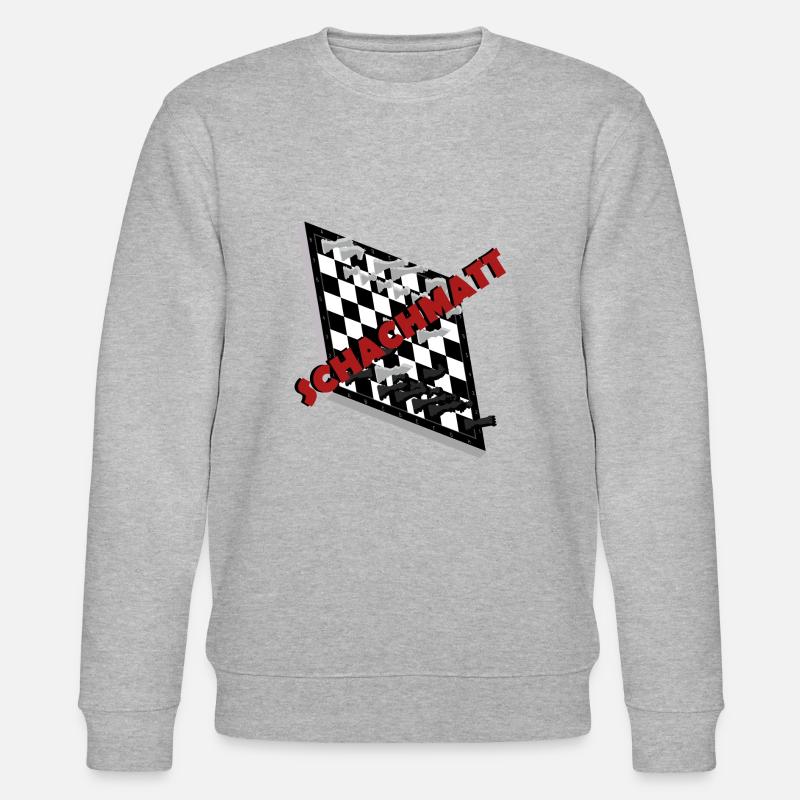 Ensemble Checkmate - Sweat bio CHANGER Stanley/Stella Unisexe - gris chiné