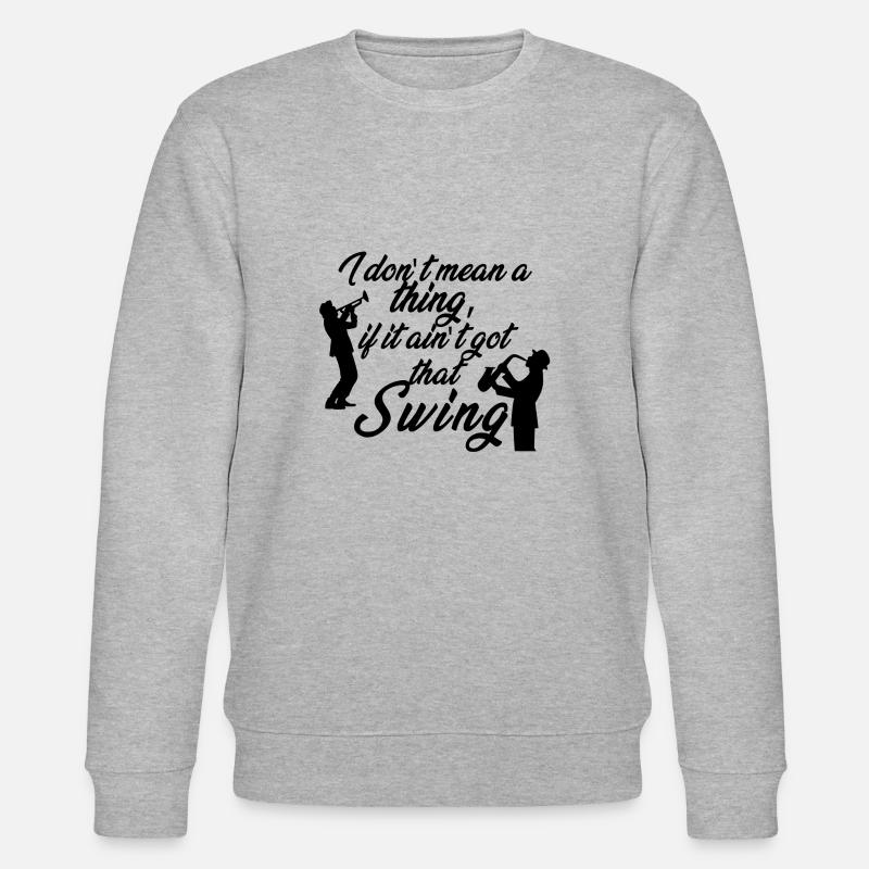 Musik - Stanley/Stella Unisex Bio-Sweatshirt CHANGER  - Grau meliert