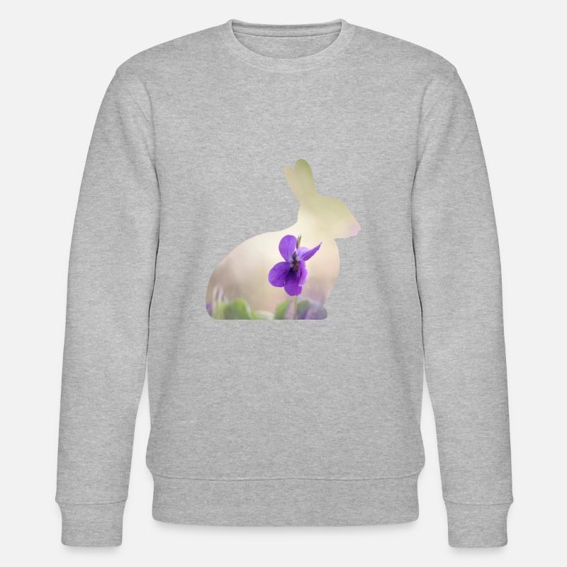 Rabbit Rabbit - Stanley/Stella CHANGER Unisex Organic Sweatshirt - heather grey