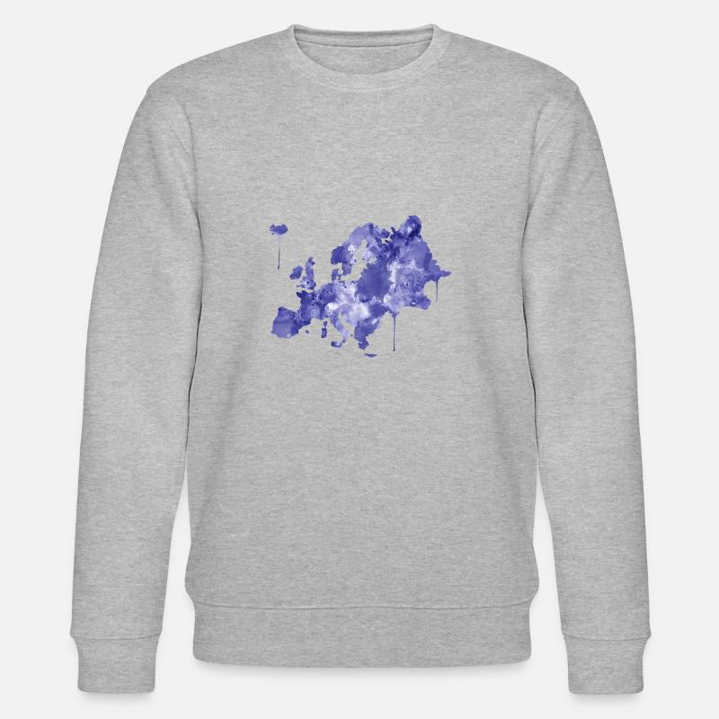 Europa - Stanley/Stella Unisex Bio-Sweatshirt CHANGER  - Grau meliert