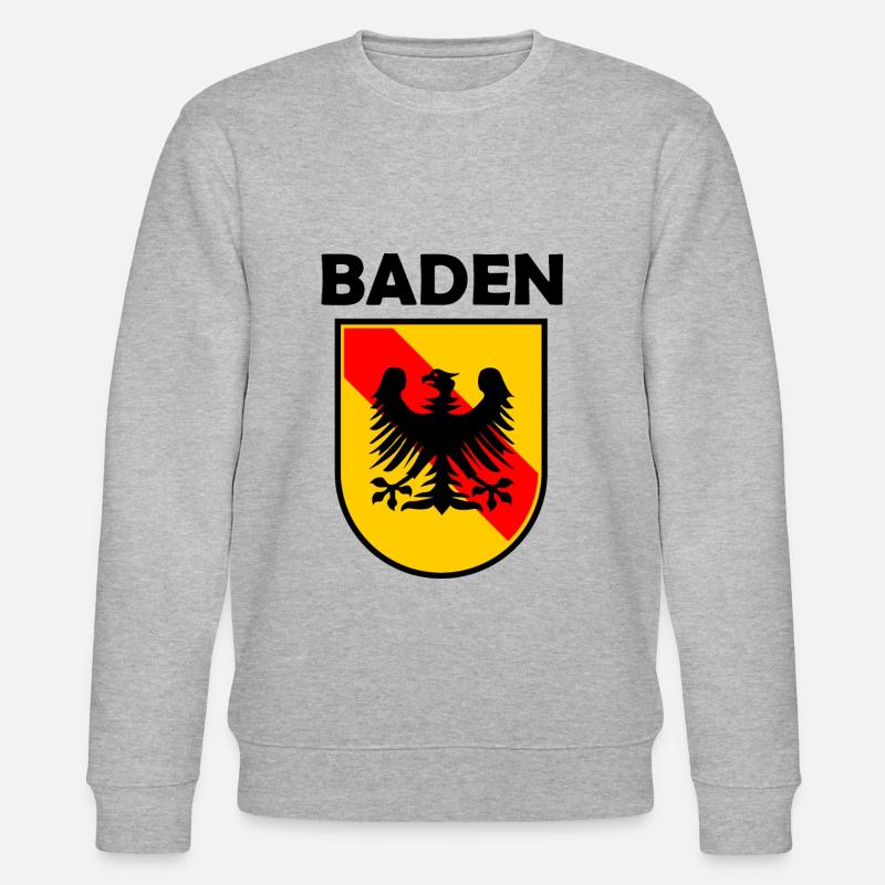 Die Badenser - Stanley/Stella Unisex Bio-Sweatshirt CHANGER  - Grau meliert