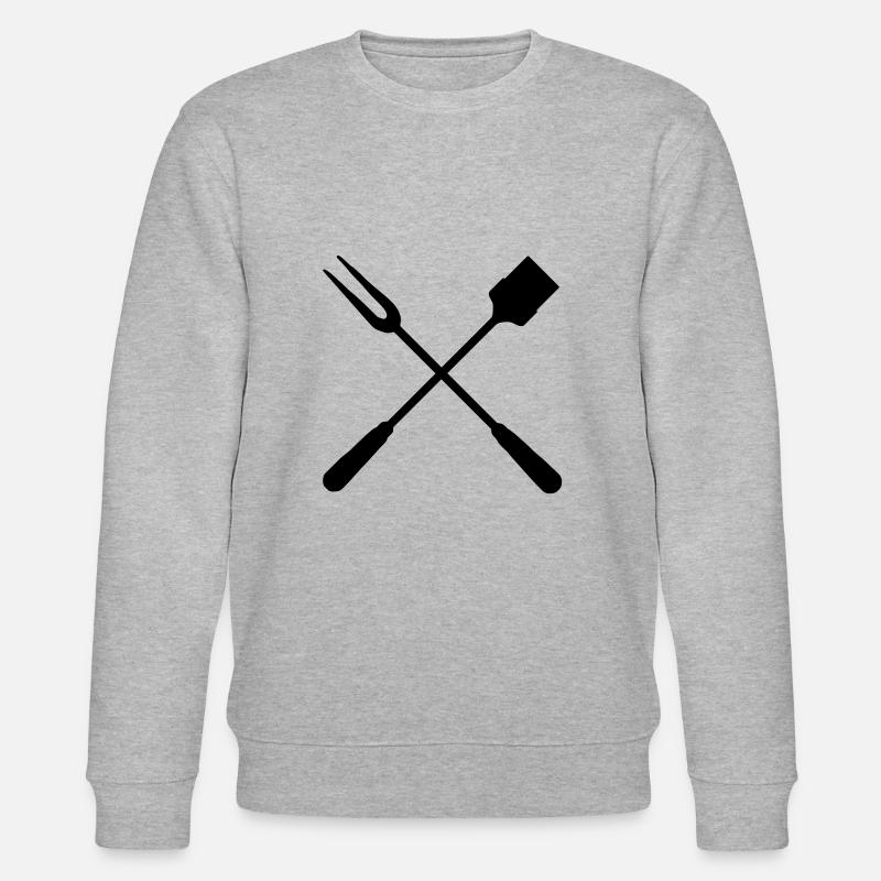 grillbesteck - Stanley/Stella Unisex Bio-Sweatshirt CHANGER  - Grau meliert