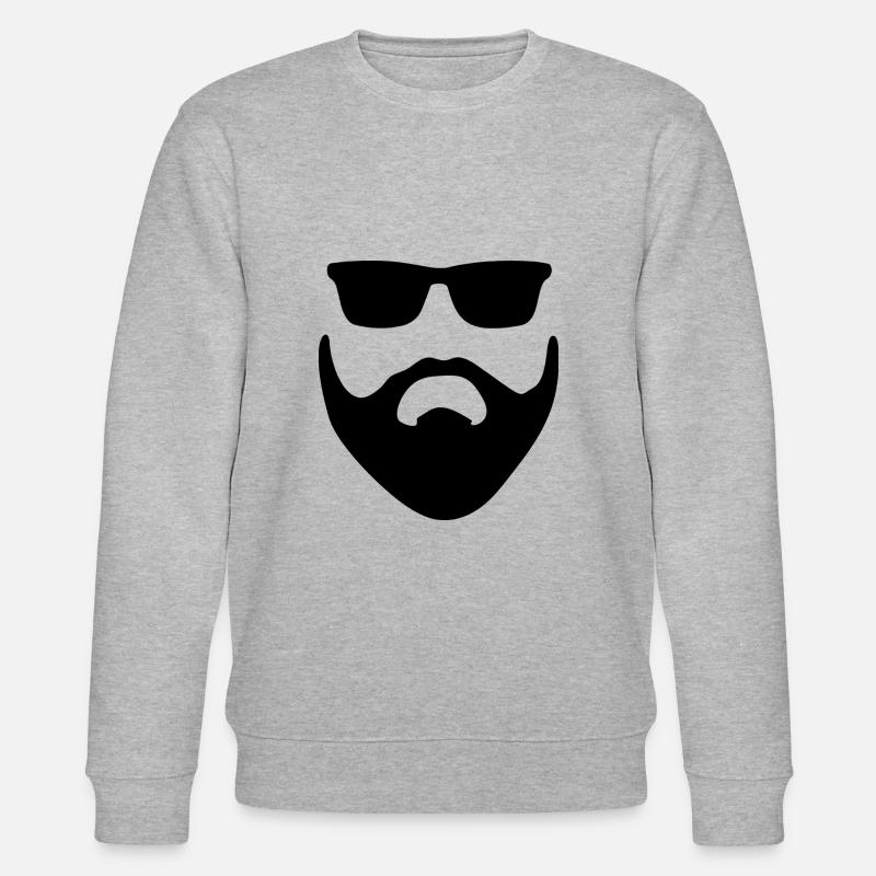 beard - Stanley/Stella Unisex Bio-Sweatshirt CHANGER  - Grau meliert
