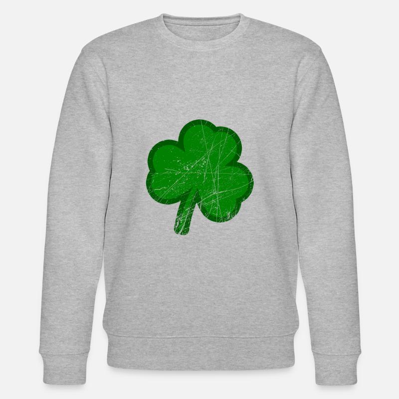 Saint-Patrick - Sweat bio CHANGER Stanley/Stella Unisexe - gris chiné