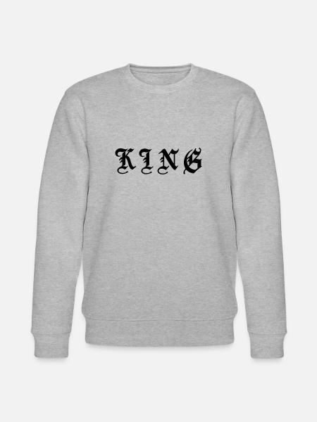 KING - Stanley/Stella CHANGER Unisex Organic Sweatshirt - heather grey