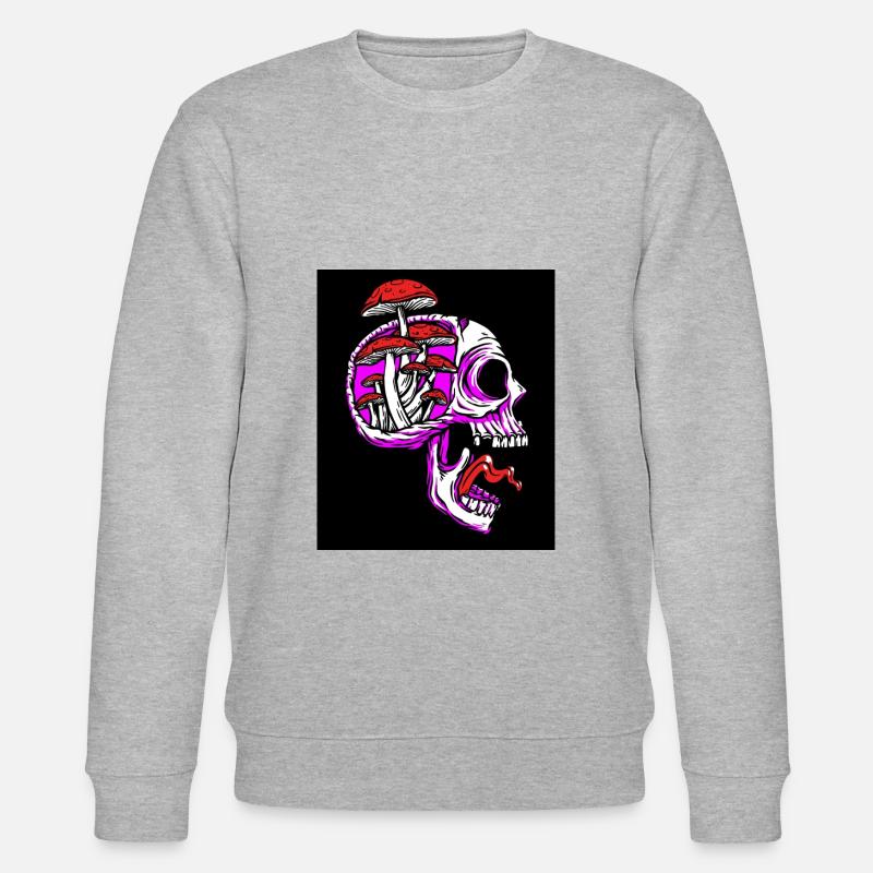 Skullroomsbrain - Sweat bio CHANGER Stanley/Stella Unisexe - gris chiné