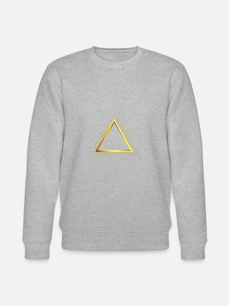 Gold Triangle - Stanley/Stella CHANGER Unisex Organic Sweatshirt - heather grey