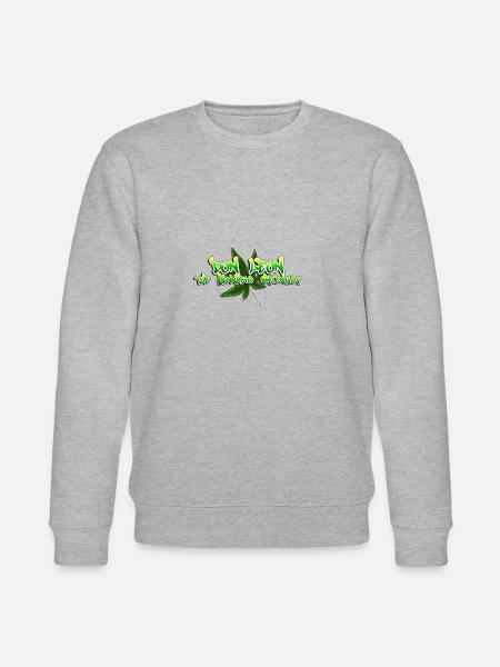 Don Leon the Cannabis Scientist - Stanley/Stella CHANGER Unisex Organic Sweatshirt - heather grey