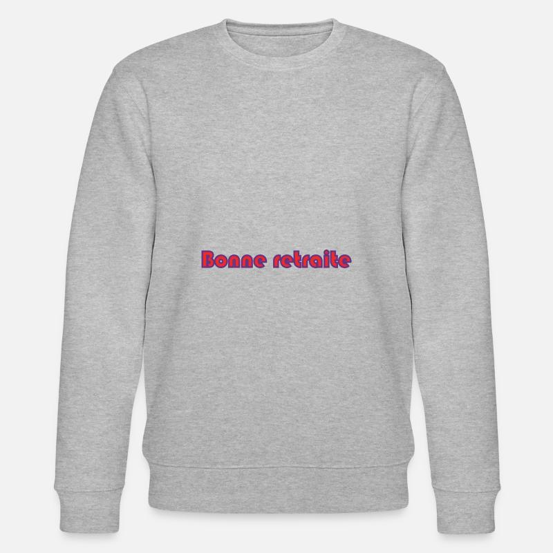 RETRAITE. RETRAITE. RETRAITEE. RETRAITE - Sweat bio CHANGER Stanley/Stella Unisexe - gris chiné