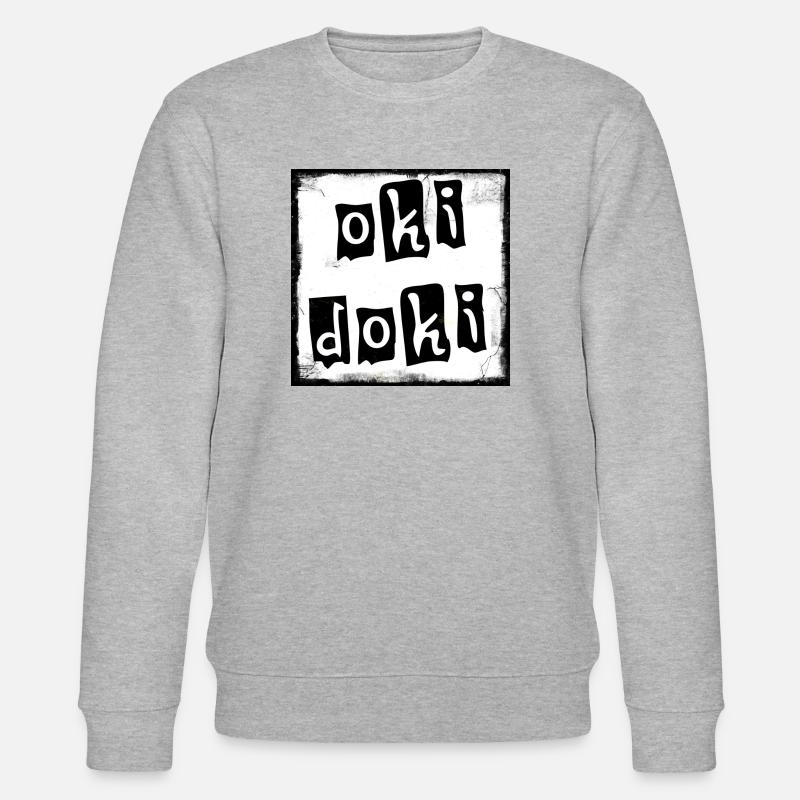 okidoki - Stanley/Stella Unisex Bio-Sweatshirt CHANGER - Grau meliert