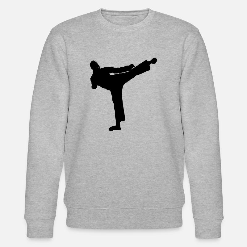 kickboxer - Stanley/Stella Unisex Bio-Sweatshirt CHANGER  - Grau meliert