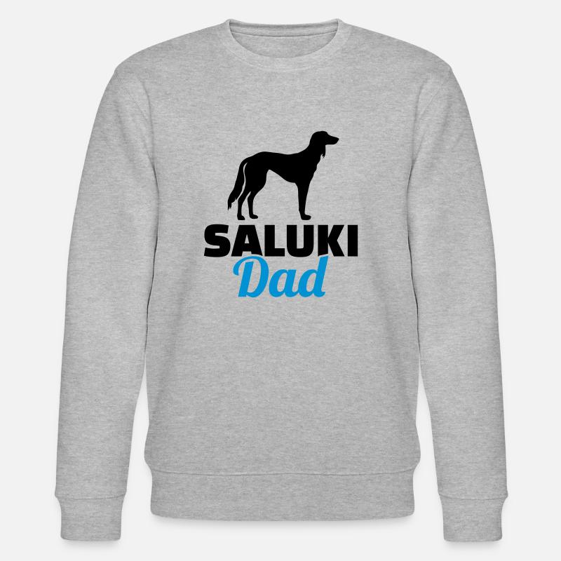 Saluki - Stanley/Stella Unisex Bio-Sweatshirt CHANGER  - Grau meliert