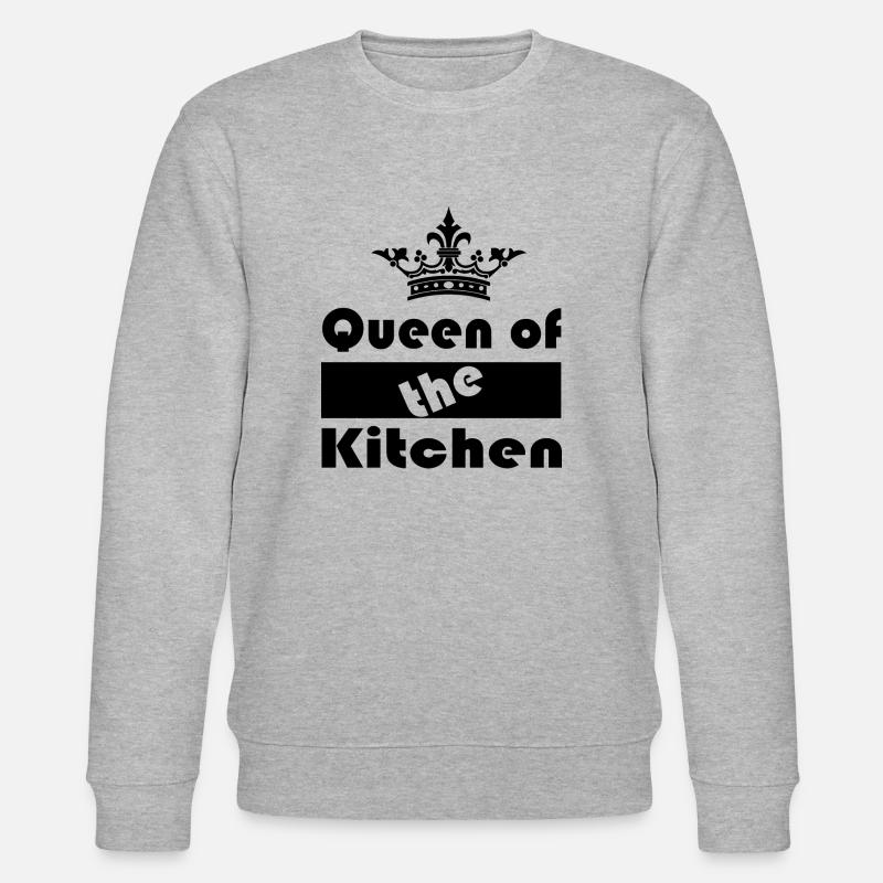 Kochen backen Kitchen - Stanley/Stella Unisex Bio-Sweatshirt CHANGER  - Grau meliert