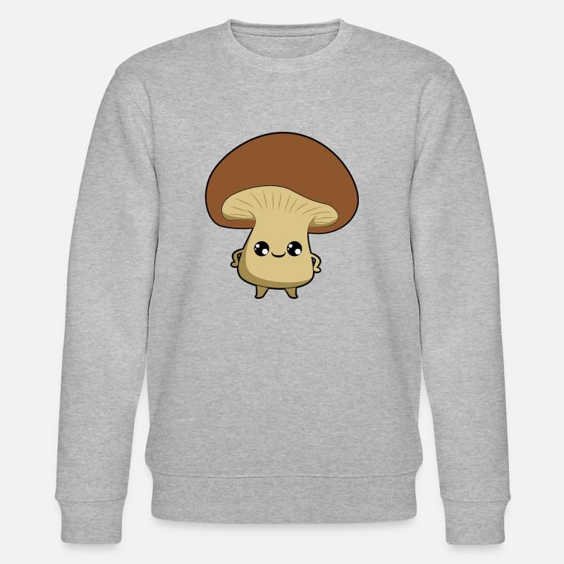 Pilz - Stanley/Stella Unisex Bio-Sweatshirt CHANGER  - Grau meliert