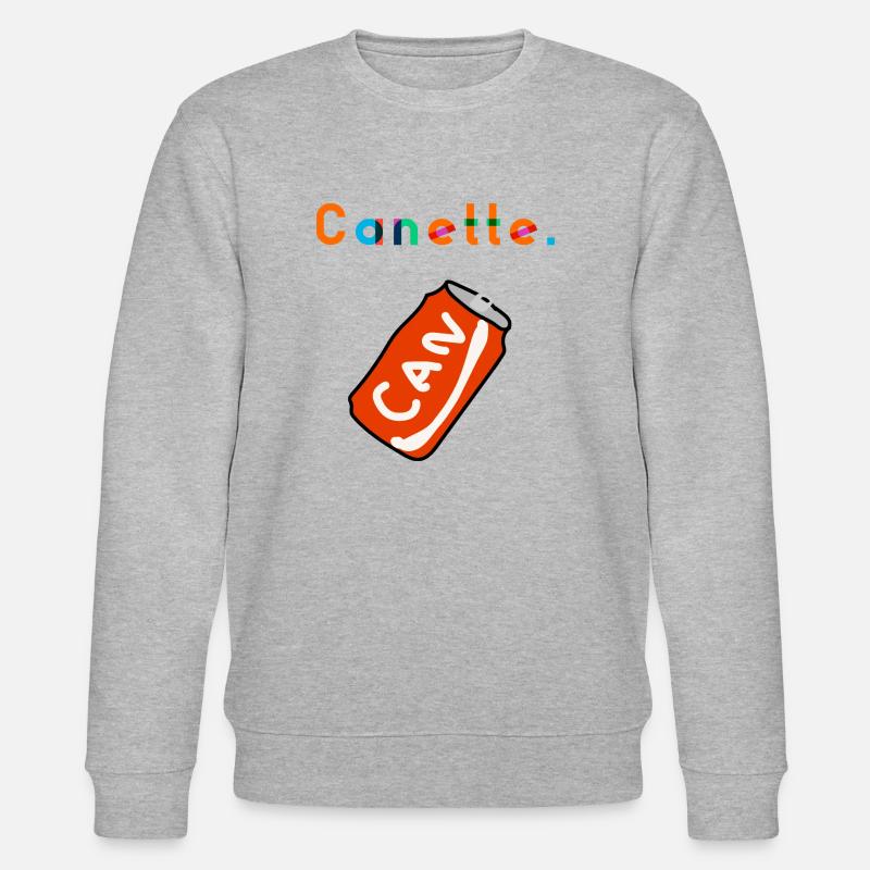 Canette. - Sweat bio CHANGER Stanley/Stella Unisexe - gris chiné