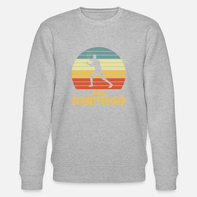 Old Schmetterhand Squash - Stanley/Stella Unisex Bio-Sweatshirt CHANGER  - Grau meliert