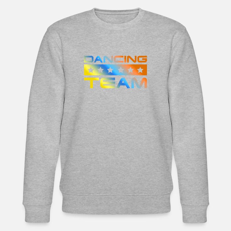 Dancing Crew Bunt - Stanley/Stella Unisex Bio-Sweatshirt CHANGER  - Grau meliert