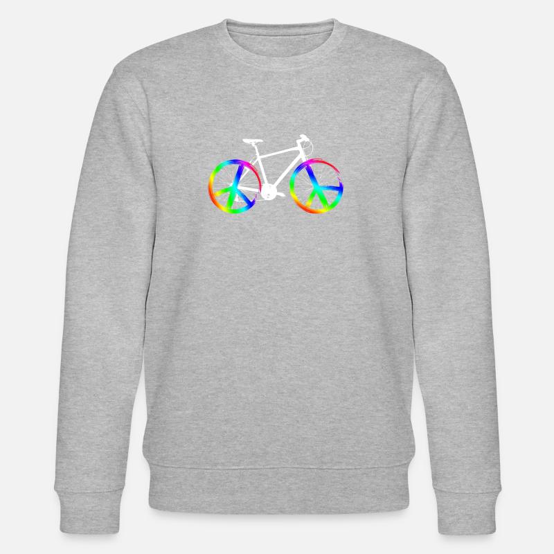 Vélo de la paix - Sweat bio CHANGER Stanley/Stella Unisexe - gris chiné