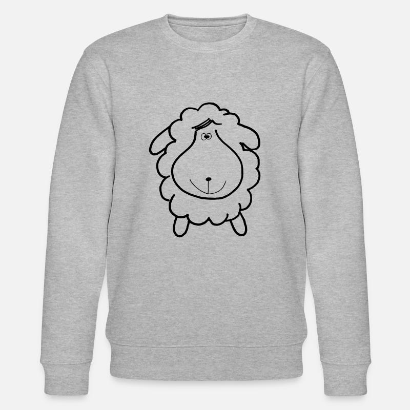 Idée cadeau mouton - Sweat bio CHANGER Stanley/Stella Unisexe - gris chiné