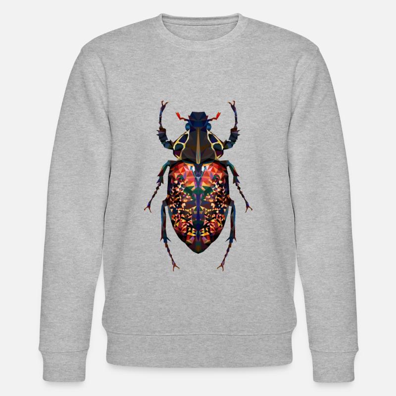 - Inka clathratus - Stanley/Stella Unisex Bio-Sweatshirt CHANGER  - Grau meliert
