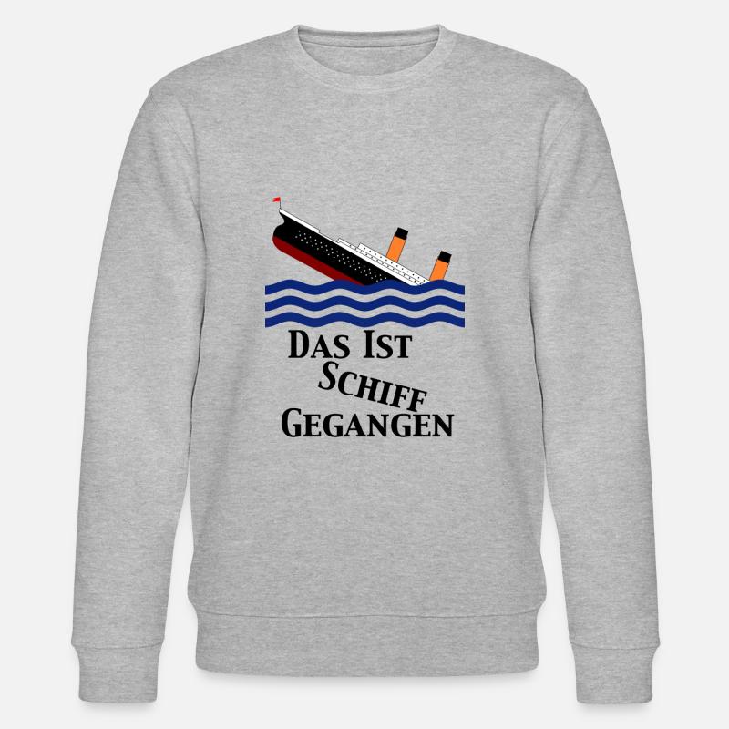 Schiff gegangen - Stanley/Stella Unisex Bio-Sweatshirt CHANGER  - Grau meliert