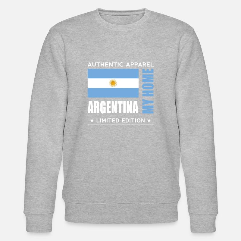 Argentine - Sweat bio CHANGER Stanley/Stella Unisexe - gris chiné