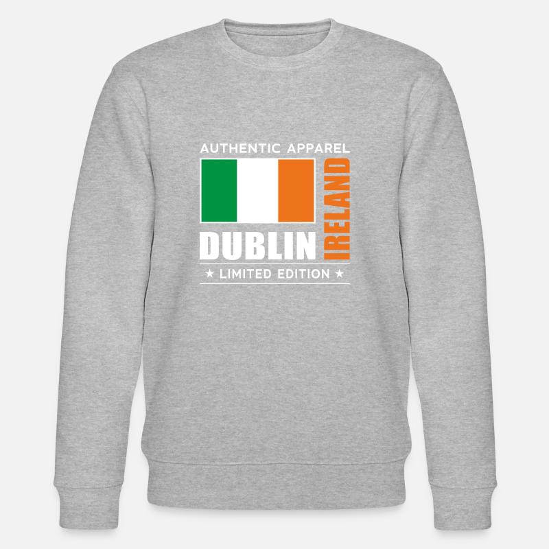 Dublin - Sweat bio CHANGER Stanley/Stella Unisexe - gris chiné