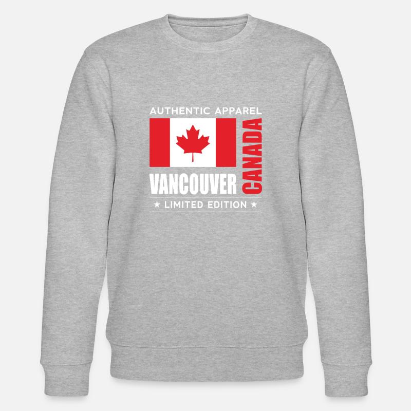 Vancouver - Stanley/Stella Unisex Bio-Sweatshirt CHANGER  - Grau meliert