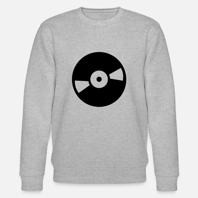 DJ vinyle - Sweat bio CHANGER Stanley/Stella Unisexe - gris chiné