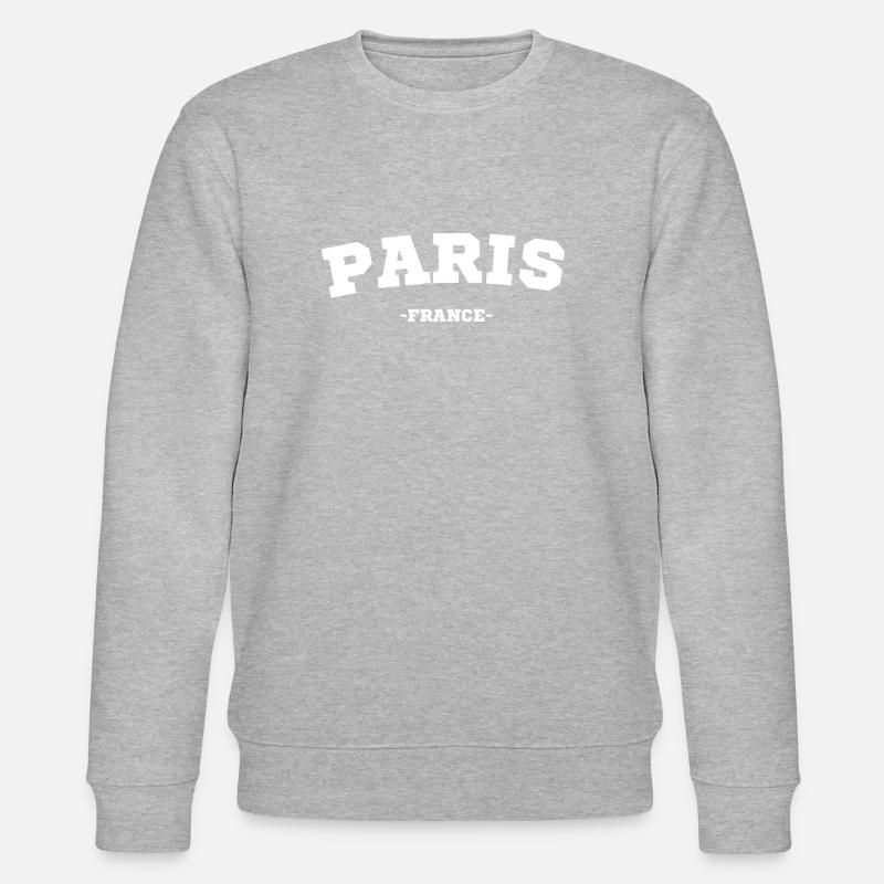 PARIS - Stanley/Stella Unisex Bio-Sweatshirt CHANGER  - Grau meliert