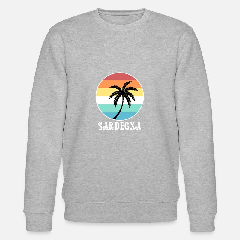 Sardaigne - Sweat bio CHANGER Stanley/Stella Unisexe - gris chiné
