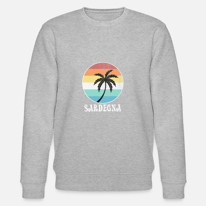 Sardaigne - Sweat bio CHANGER Stanley/Stella Unisexe - gris chiné