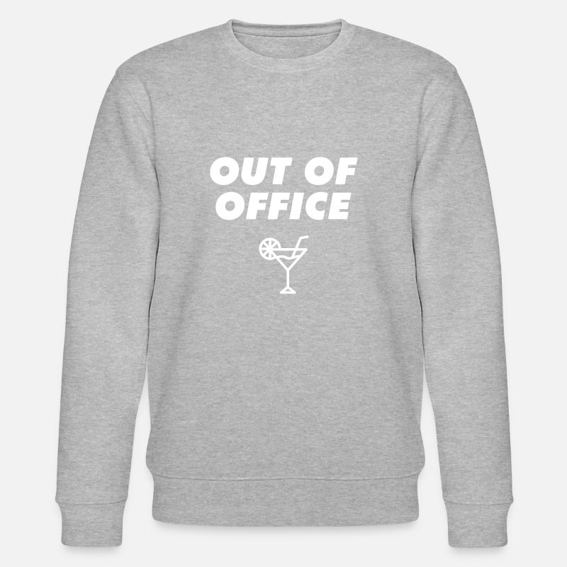Absence du bureau - Sweat bio CHANGER Stanley/Stella Unisexe - gris chiné