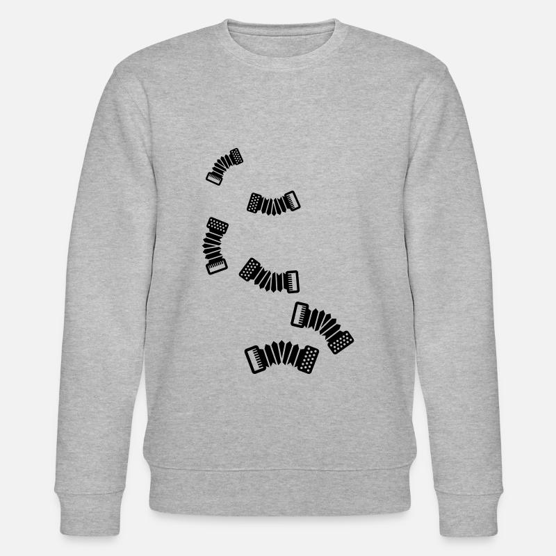 Musique d’accordéon - Sweat bio CHANGER Stanley/Stella Unisexe - gris chiné