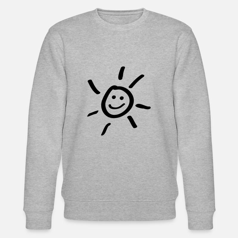 soleil - Sweat bio CHANGER Stanley/Stella Unisexe - gris chiné