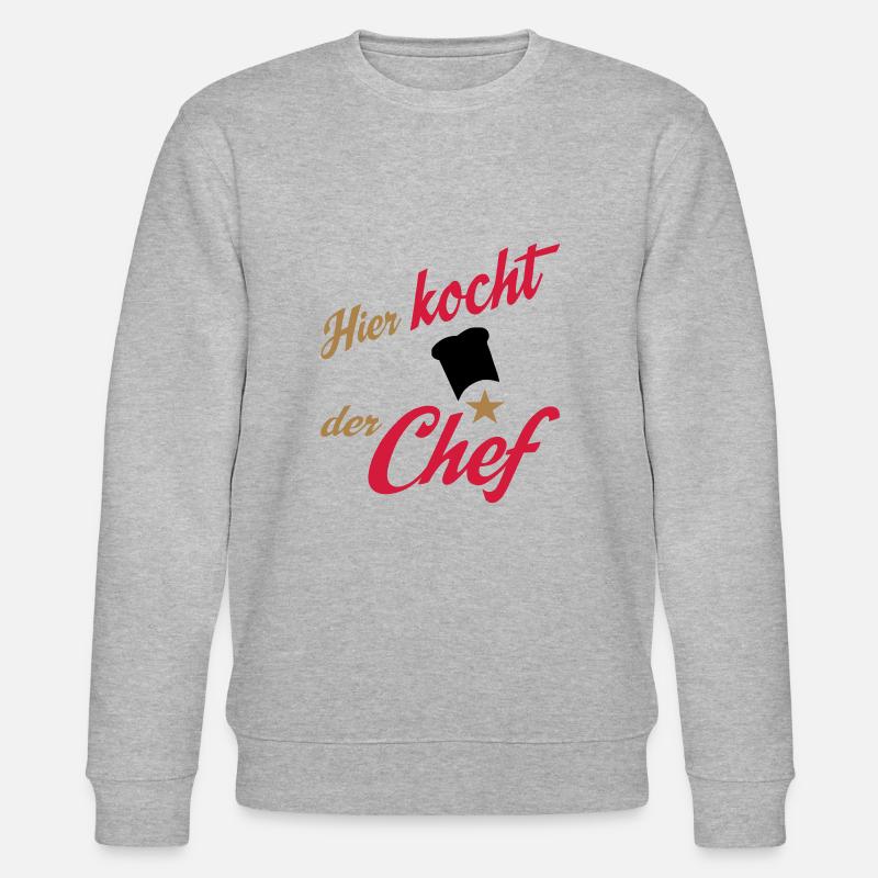 kochen - Stanley/Stella Unisex Bio-Sweatshirt CHANGER  - Grau meliert