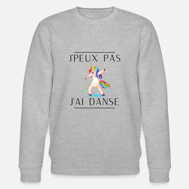 J'peux pas j'ai danse - Sweat bio CHANGER Stanley/Stella Unisexe - gris chiné