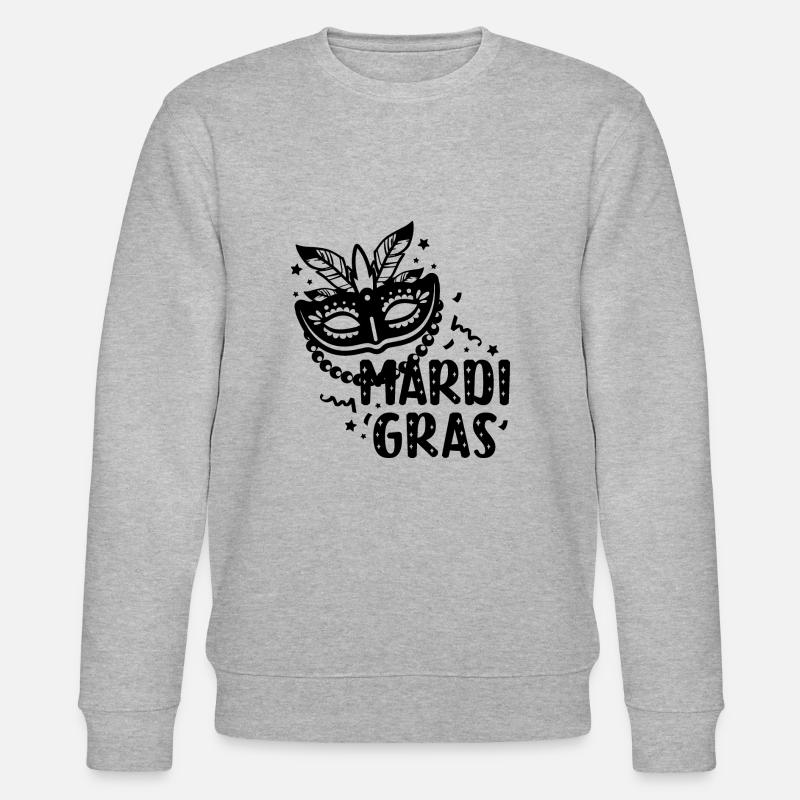 Karneval - Stanley/Stella Unisex Bio-Sweatshirt CHANGER  - Grau meliert