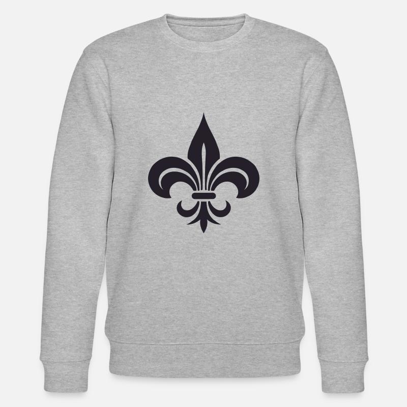 Lys français simple - Sweat bio CHANGER Stanley/Stella Unisexe - gris chiné