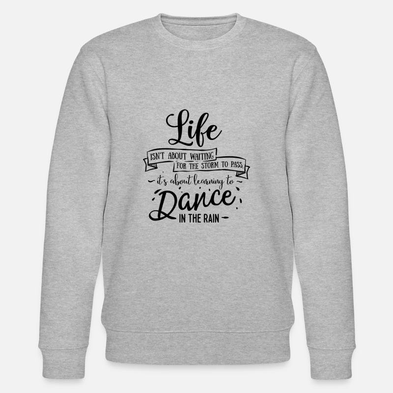 Tanz im Regen - Stanley/Stella Unisex Bio-Sweatshirt CHANGER  - Grau meliert