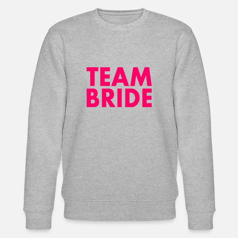Team bride - Sweat bio CHANGER Stanley/Stella Unisexe - gris chiné