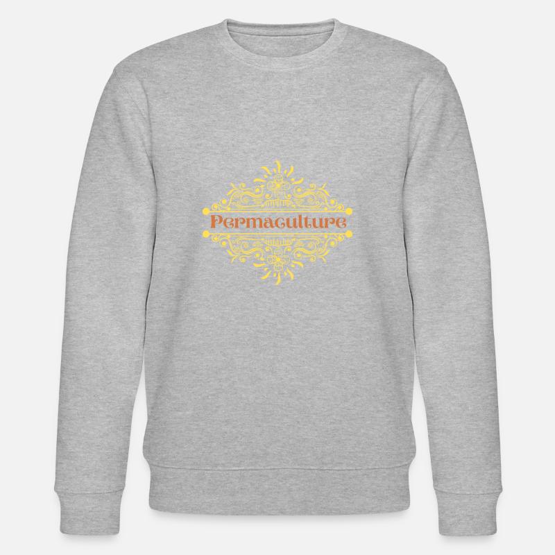 Permakultur - Stanley/Stella Unisex Bio-Sweatshirt CHANGER  - Grau meliert
