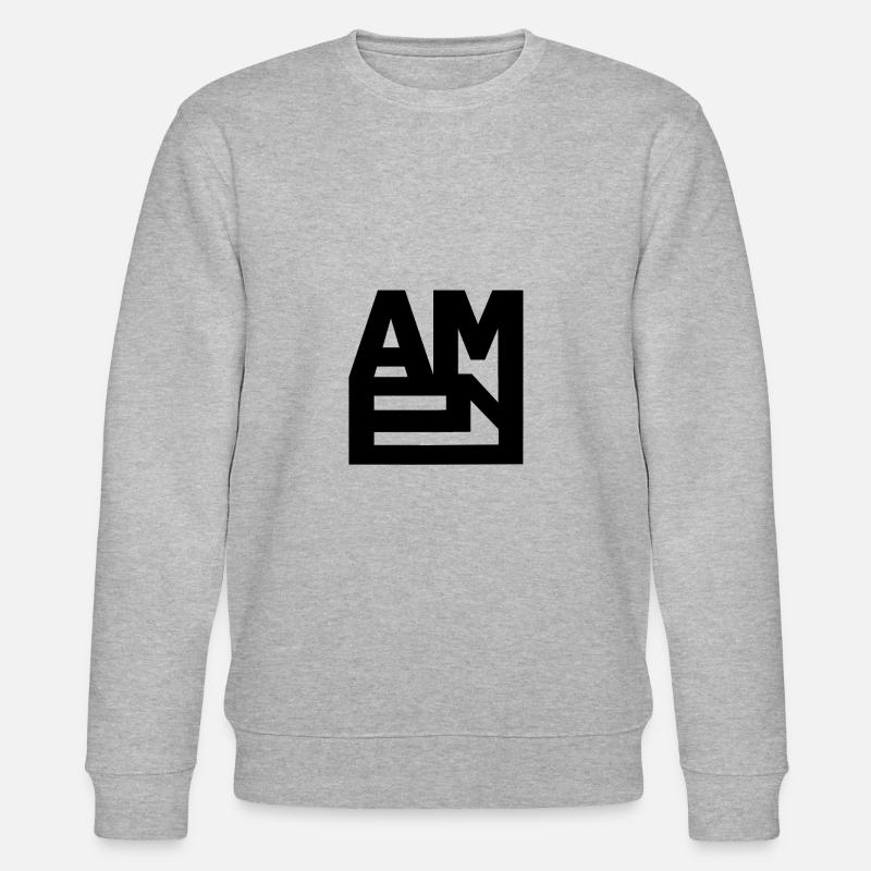 Amen 3N - Sweat bio CHANGER Stanley/Stella Unisexe - gris chiné