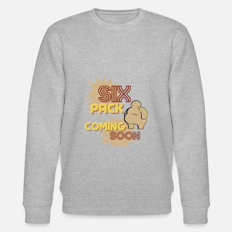 Six Pack Coming Soon 37 - Stanley/Stella Unisex Bio-Sweatshirt CHANGER  - Grau meliert